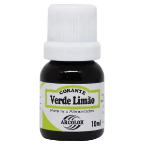 CORANTE LIQUIDO VERDE LIMAO 10ML. - ARCOLOR