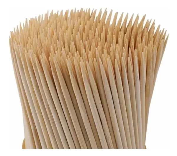 ESPETO DE MADEIRA 25CMX3MM. BAMBU - BILLA
