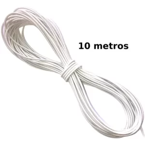 ELASTICO COSTURA POLIESTER EM ROLO 2,8 MM X 10 M BRANCO