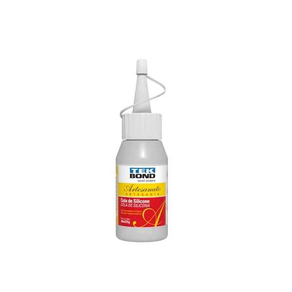 COLA PARA ARTESANATO SILICONE LIQUIDA 25G/30ML. - TEKBOND