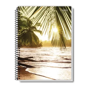 CADERNO 1X1 CAPA DURA NEW 96 FLS. - PAUTA BRANCA