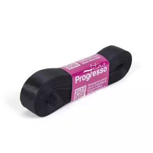 FITA DE CETIM 15MM 10M. PRETO 219 - FITAS PROGRESSO