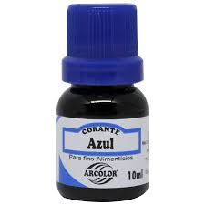 CORANTE LIQUIDO AZUL 10ML. - ARCOLOR