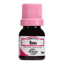 CORANTE LIQUIDO ROSA 10ML. - ARCOLOR